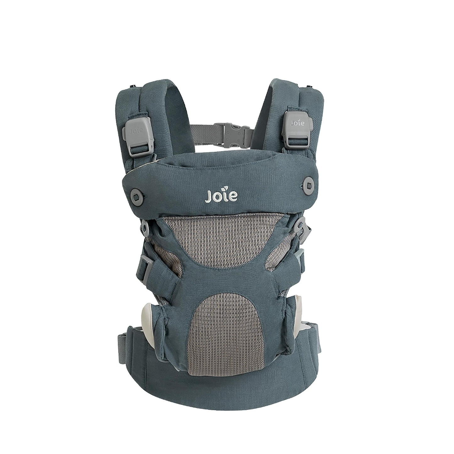 Savvy Baby Carrier in Marina, Ergonomic 4-Position Adjustable Carrier with Padded Shoulder Straps, Lumbar Support, AutoClick Buckle, 8-35 lb (3.6-15.9 kg)