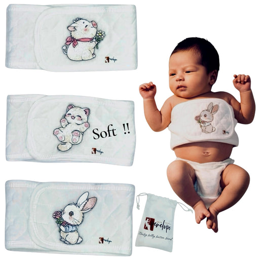 Baby Belly Button Band Umbilical Cord Cover for Newborns - Fajeros para Bebés Recién Nacidos