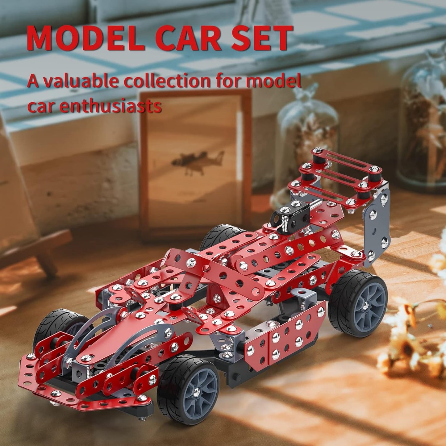 Engage Kids in STEM Learning with 287-Piece Car Building Kit for Ages 8-12: A Perfect Educational Toy for Aspiring Engineers