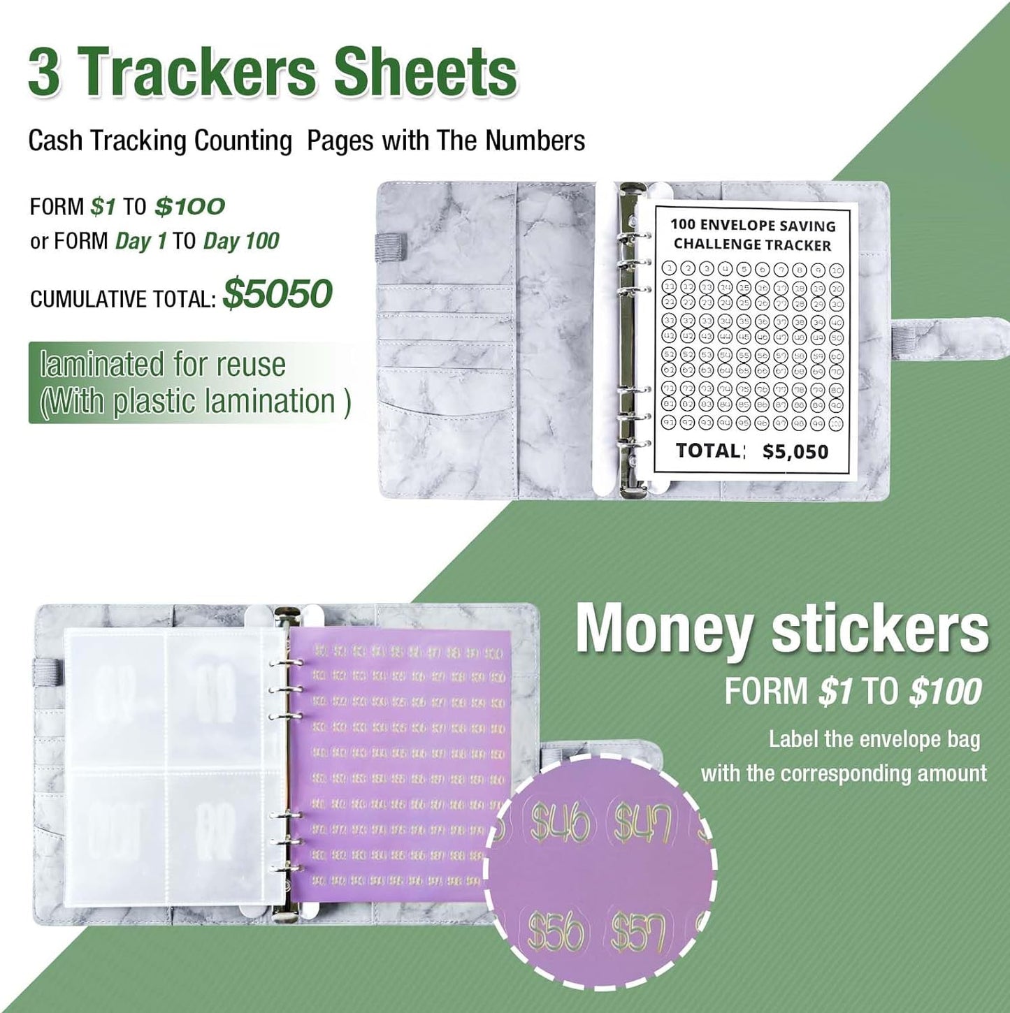 Maximize Your Savings with a 100-Day Money Saving Challenge Envelope Binder