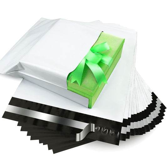 Poly Mailers 6x9" 100pcs - Waterproof Shipping Bags for Clothing & More