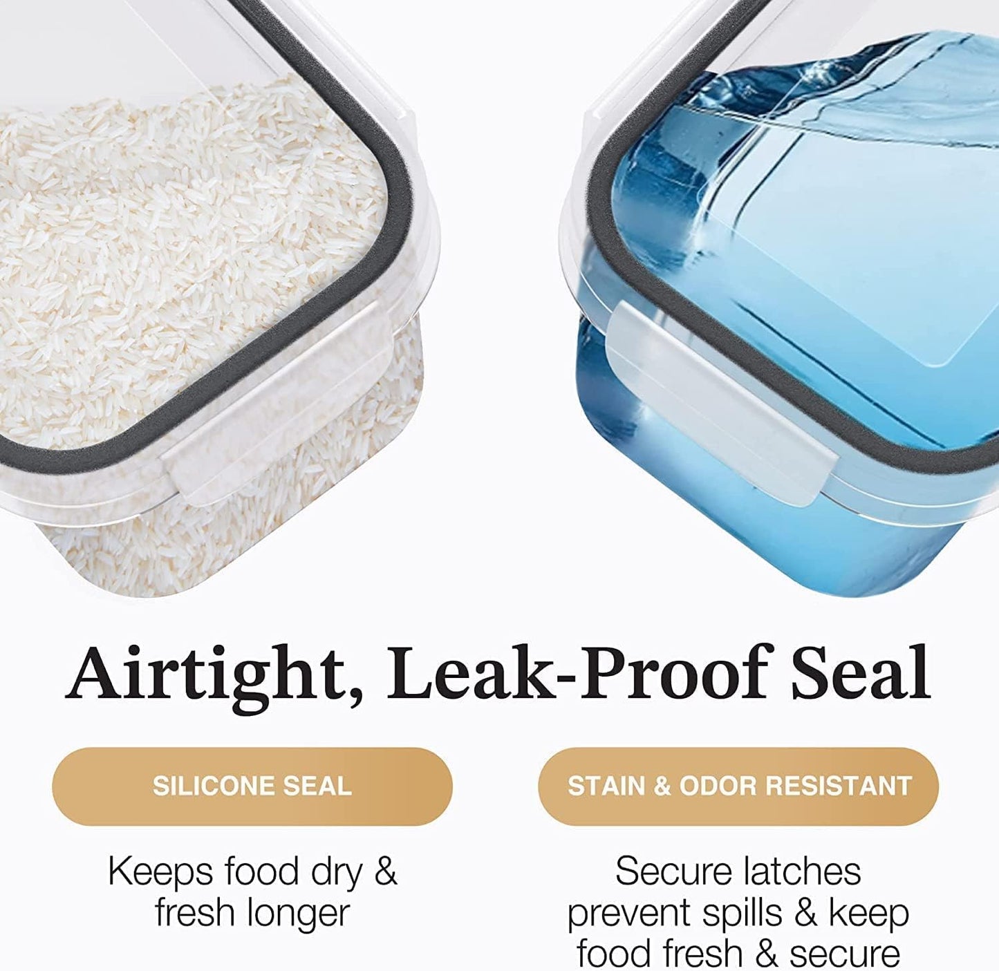 36-Piece BPA-Free Food Storage Set with Airtight Lids & Durable Design