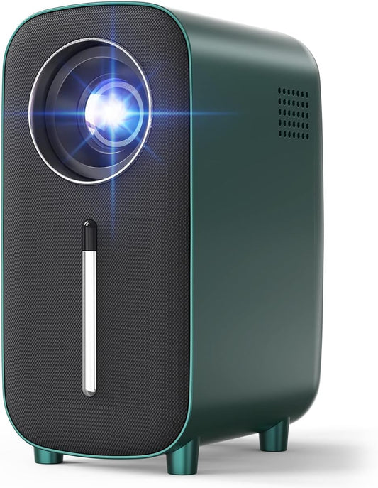 Top Mini Projector: 4K Support, 8500 Lumens, Bluetooth, 200" Screen – Perfect for Home Cinema & Outdoor Movies
