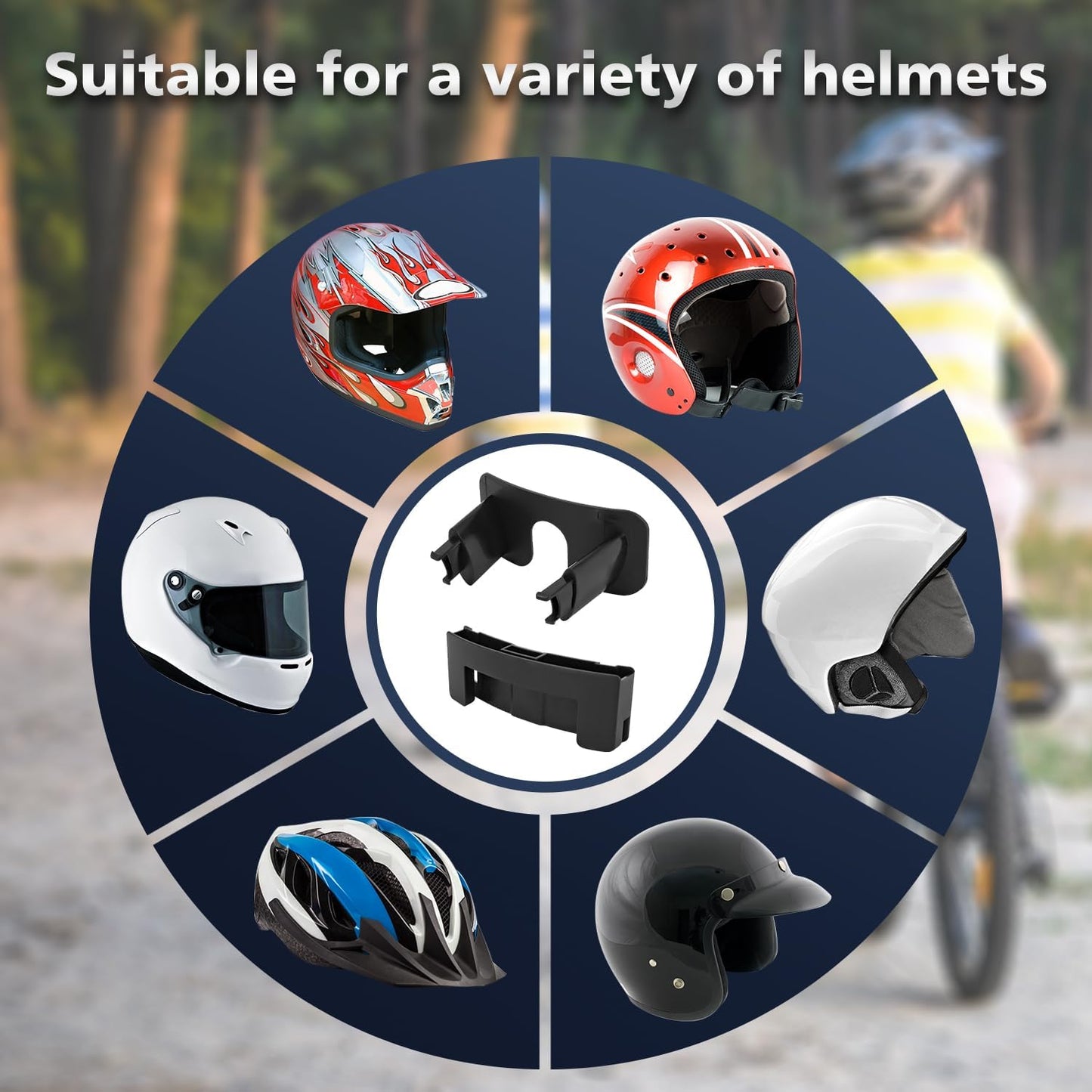 Smart LED Helmet Tail Light: Brake-Sensing, USB Rechargeable, Adjustable Sensitivity