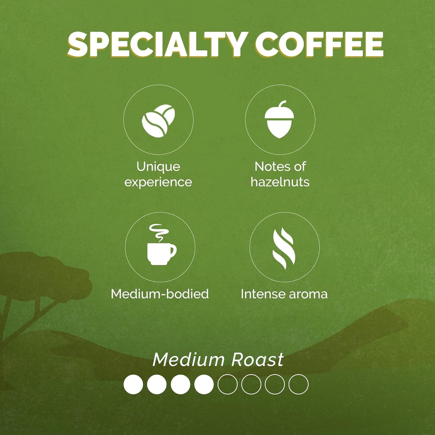 Specialty Brazilian Coffee Gift Kit - 2 Bags of Bourbon Whole Beans, Medium Roast, 17.6 oz
