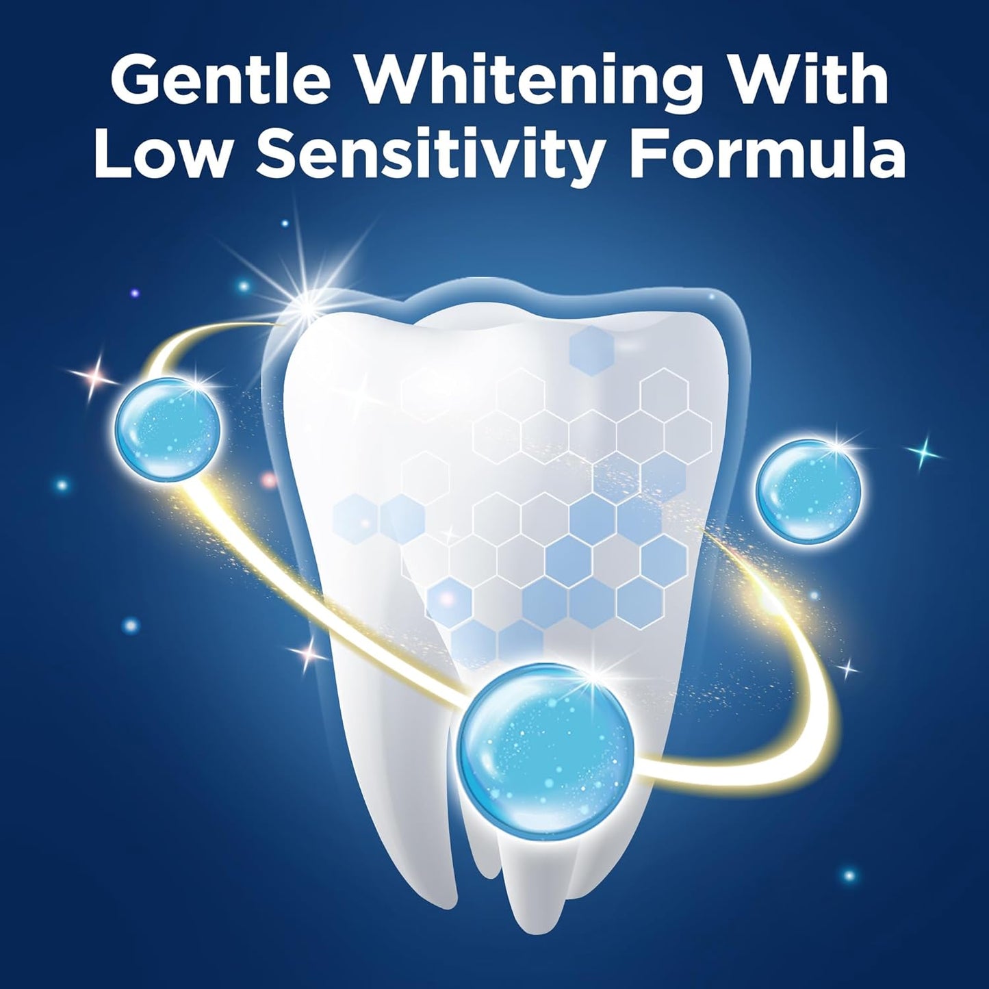 Achieve a Dazzling Smile with 60 Gentle Whitening Strips for Sensitive Teeth - Quick and Lasting Results in 7 Days