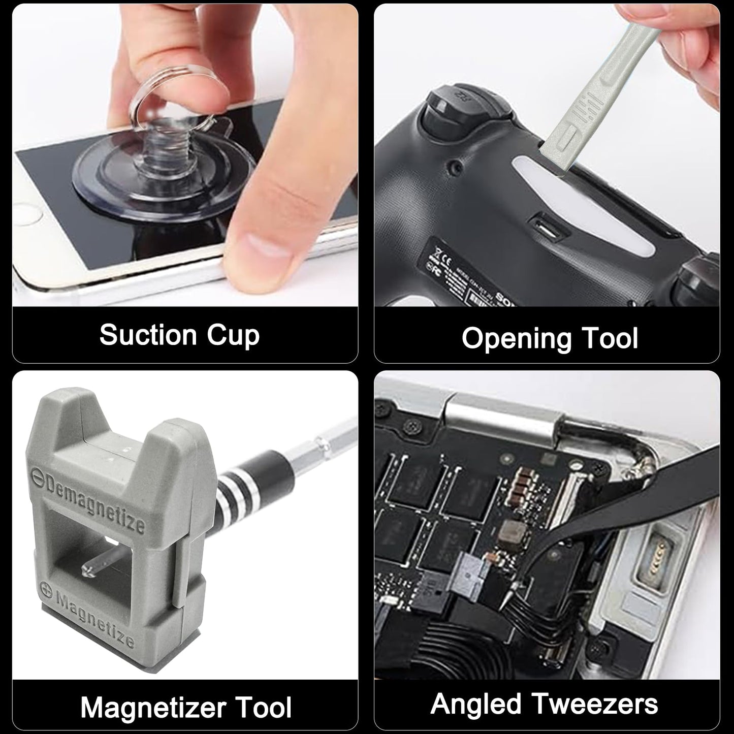 115-in-1 Precision Screwdriver Set - Professional Electronics Repair Tool Kit with CR-V Bits