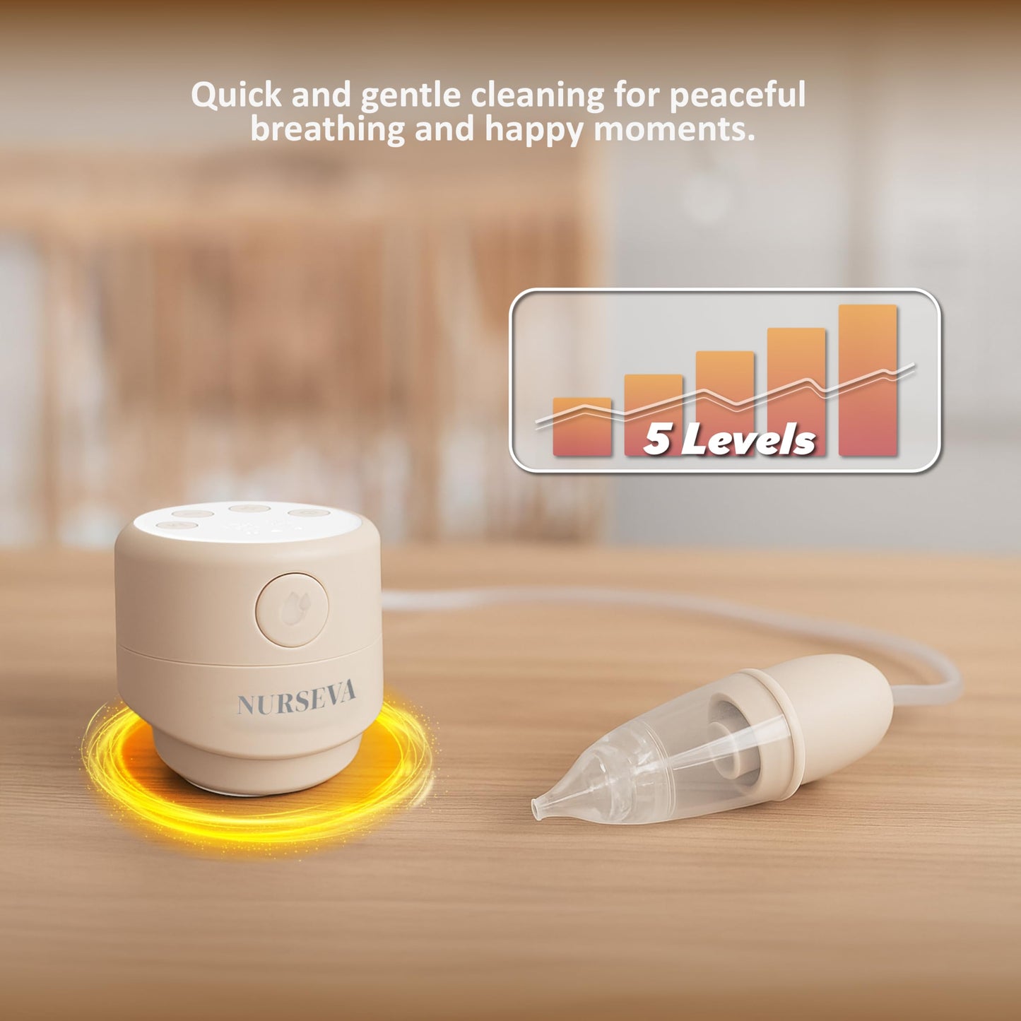 DuoCare 60N Hands-Free Breast Pump and Nasal Aspirator Kit - 2026 Upgraded Wearable Electric Milk Collector - Portable Wireless Nursing Pump