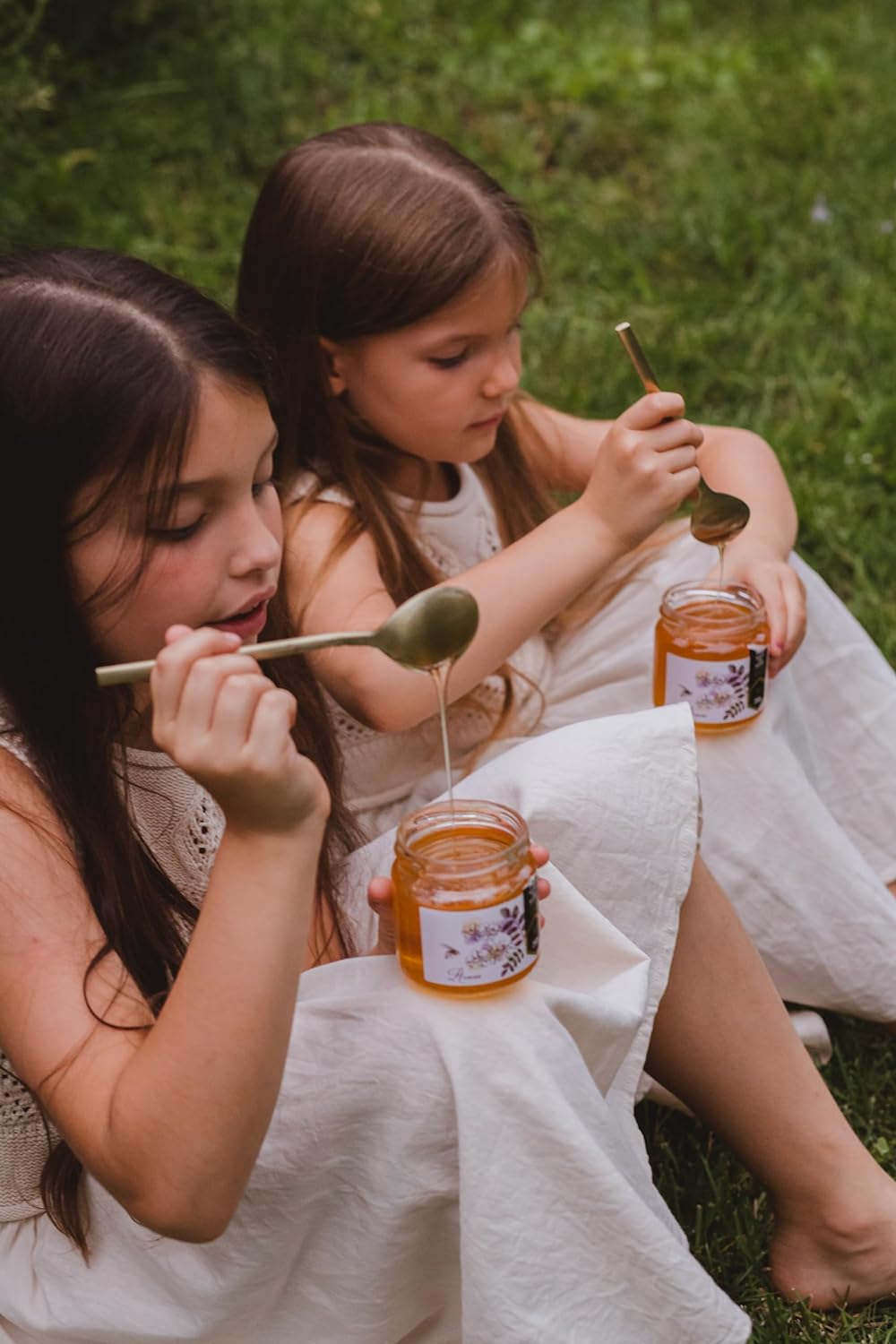 Premium Clover Trèfle Raw Honey by Honigma: 100% Pure, Unfiltered & Unpasteurized - 250g/8.8oz Twin Pack