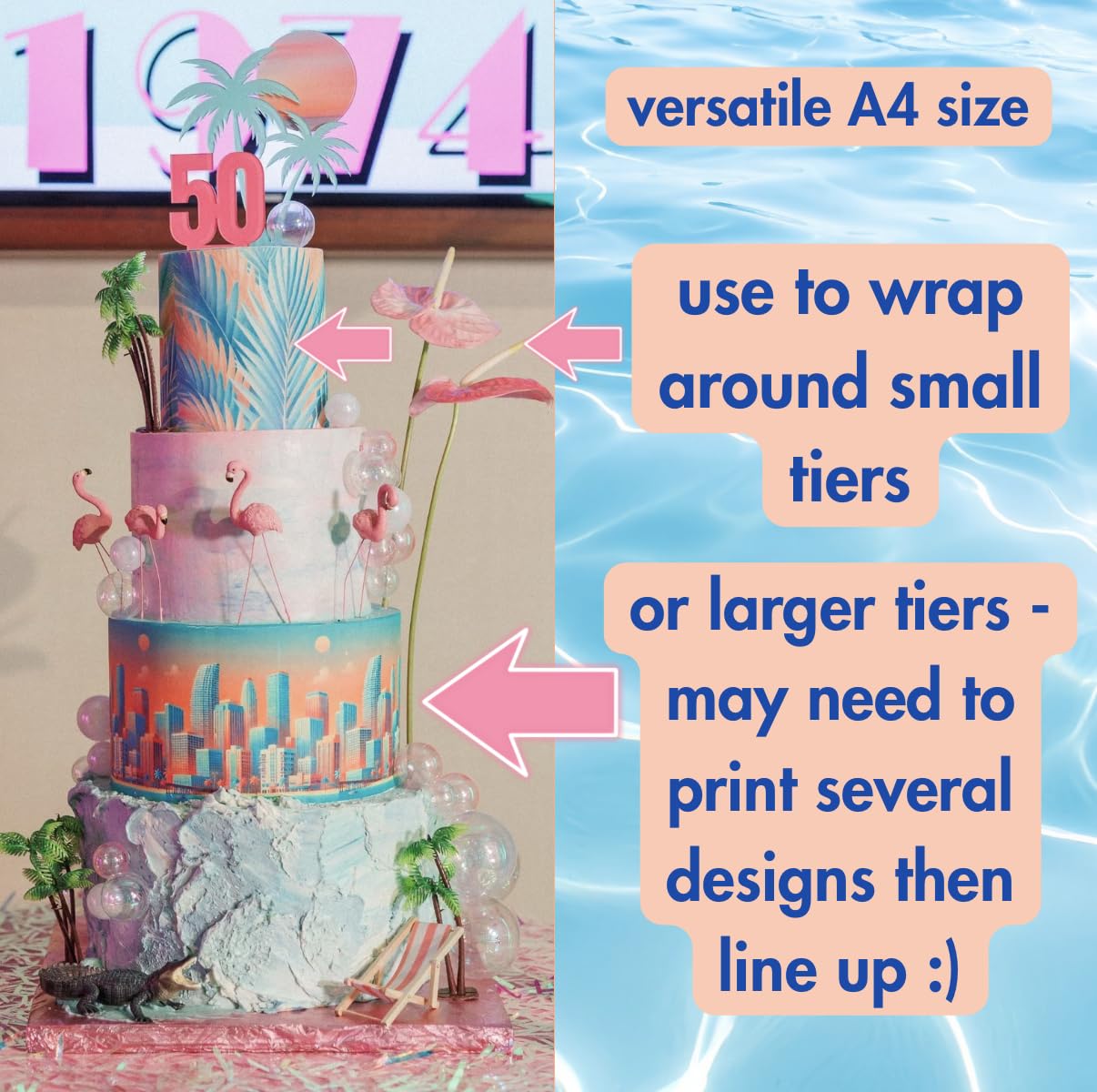 A4 Edible Frosting Sheets for Printers - 12 Pack Premium Icing Paper for Cakes and Cookies