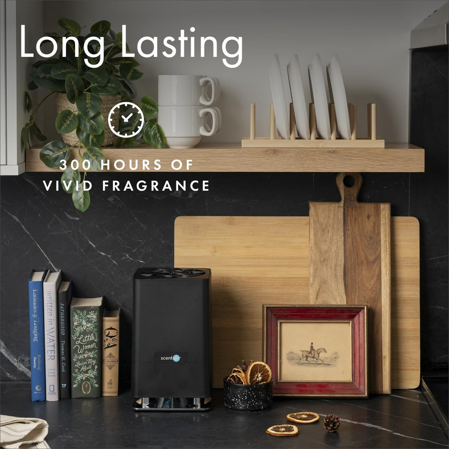 ScentAir Whisper Home - Smart Fragrance Diffuser, Works with Alexa & Google, Scent Up to 800 Sq. Ft