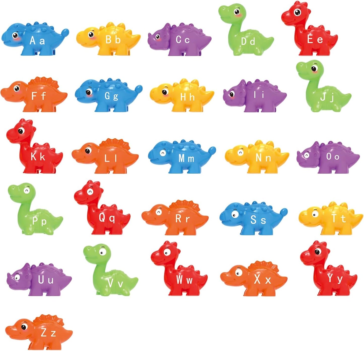 ABC Dinosaur Alphabet Match Game - Educational Toys for Toddlers 2-5 Years