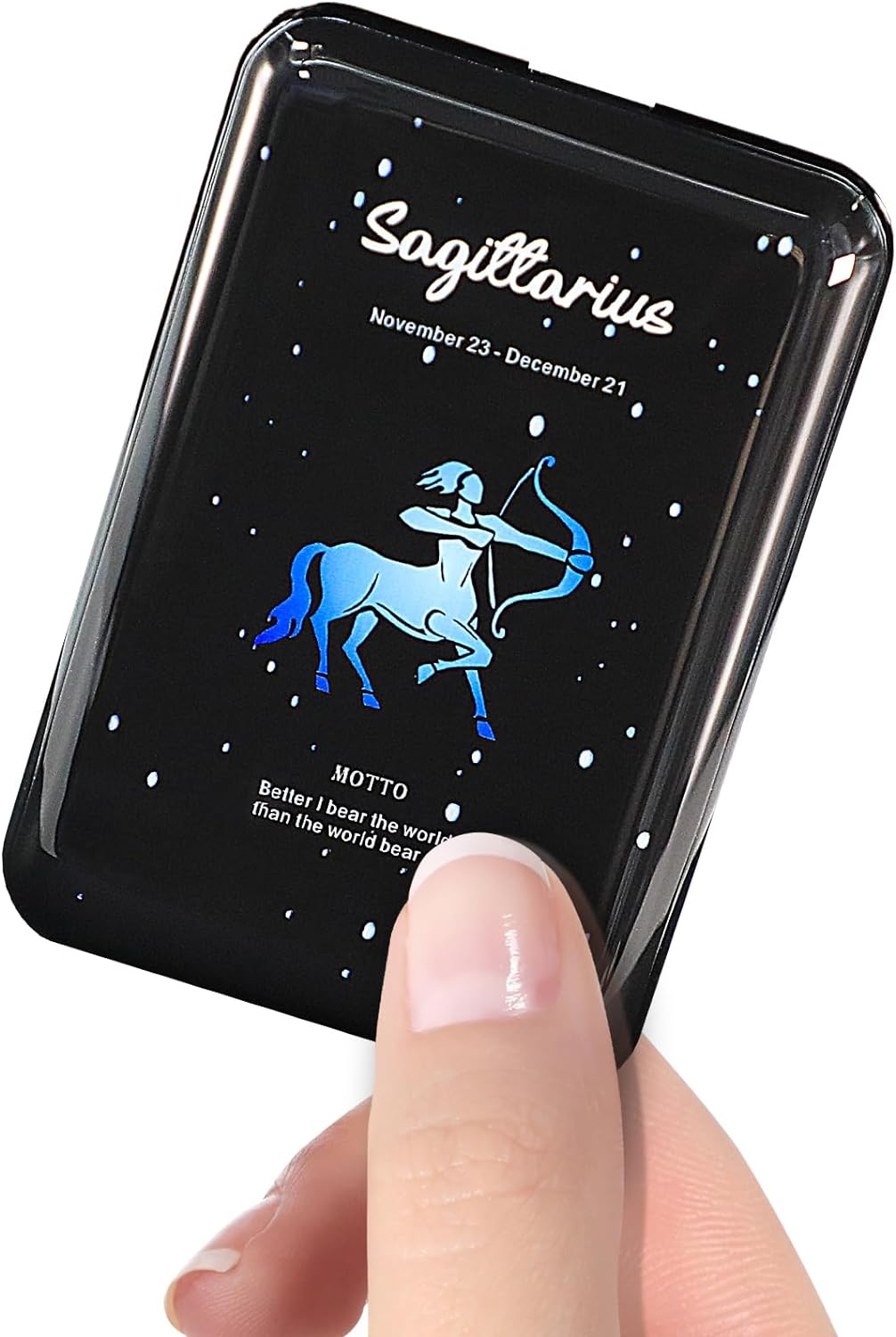 Compact Sagittarius Style 10000mAh Mini Power Bank with Fast USB C Charging