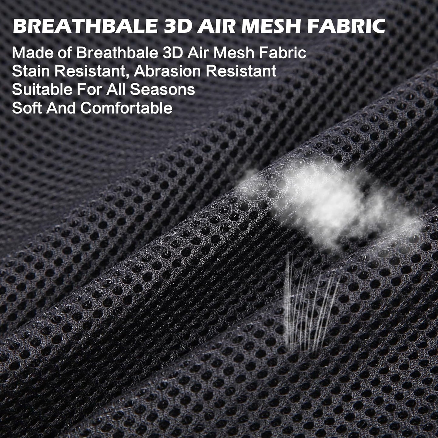 Stretch Car Seat and Office Chair Cushion Cover - Universal, Breathable & Protective