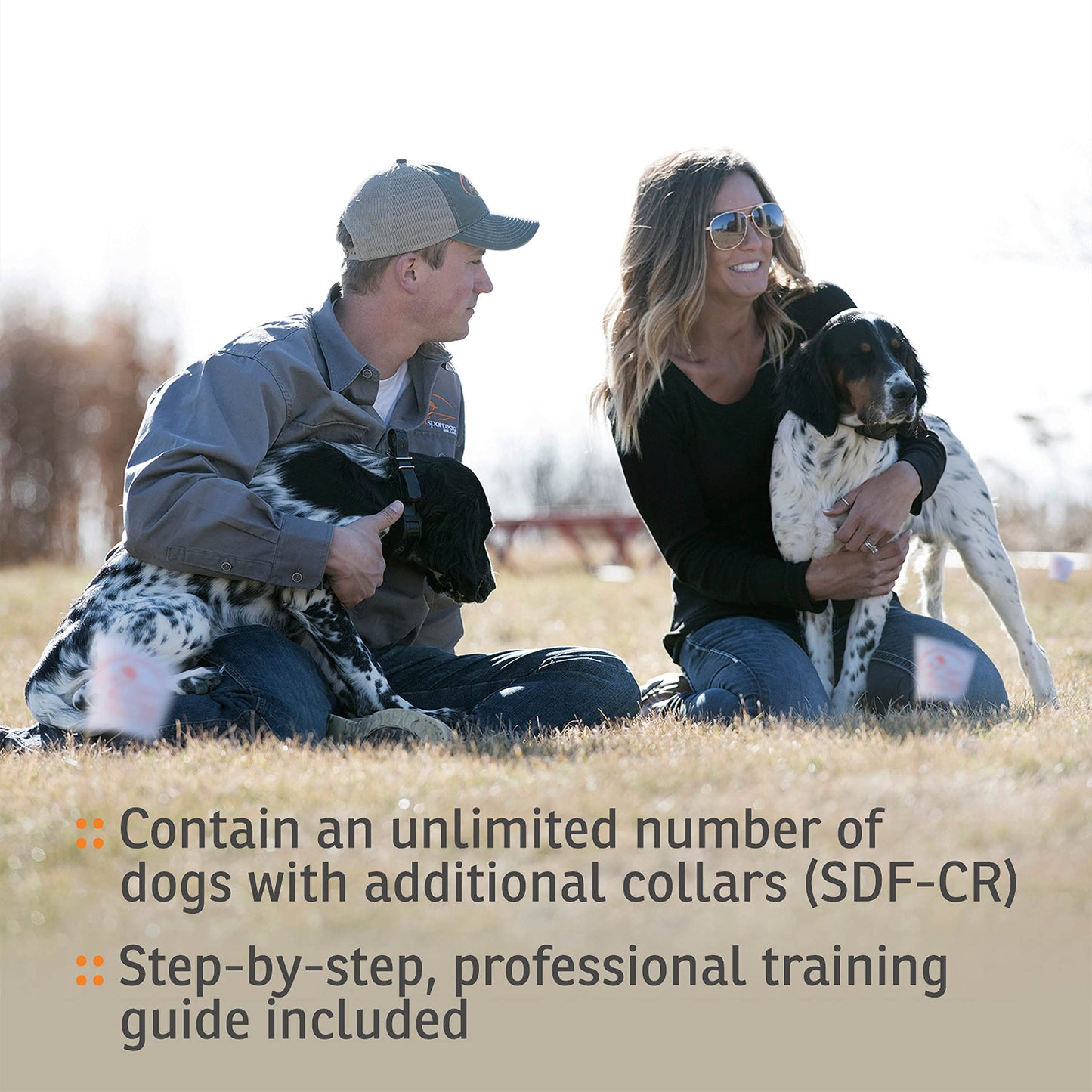 SportDOG Rechargeable In-Ground Fence System for 2 Dogs - Waterproof Pet Containment Kit with 1,000 ft Wire