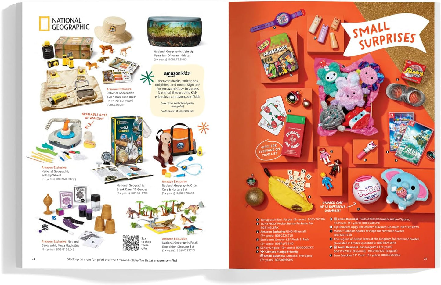 The Holiday Dash Amazon's 2023 Holiday Kids Gift Book: 600+ Toys, Activities & More