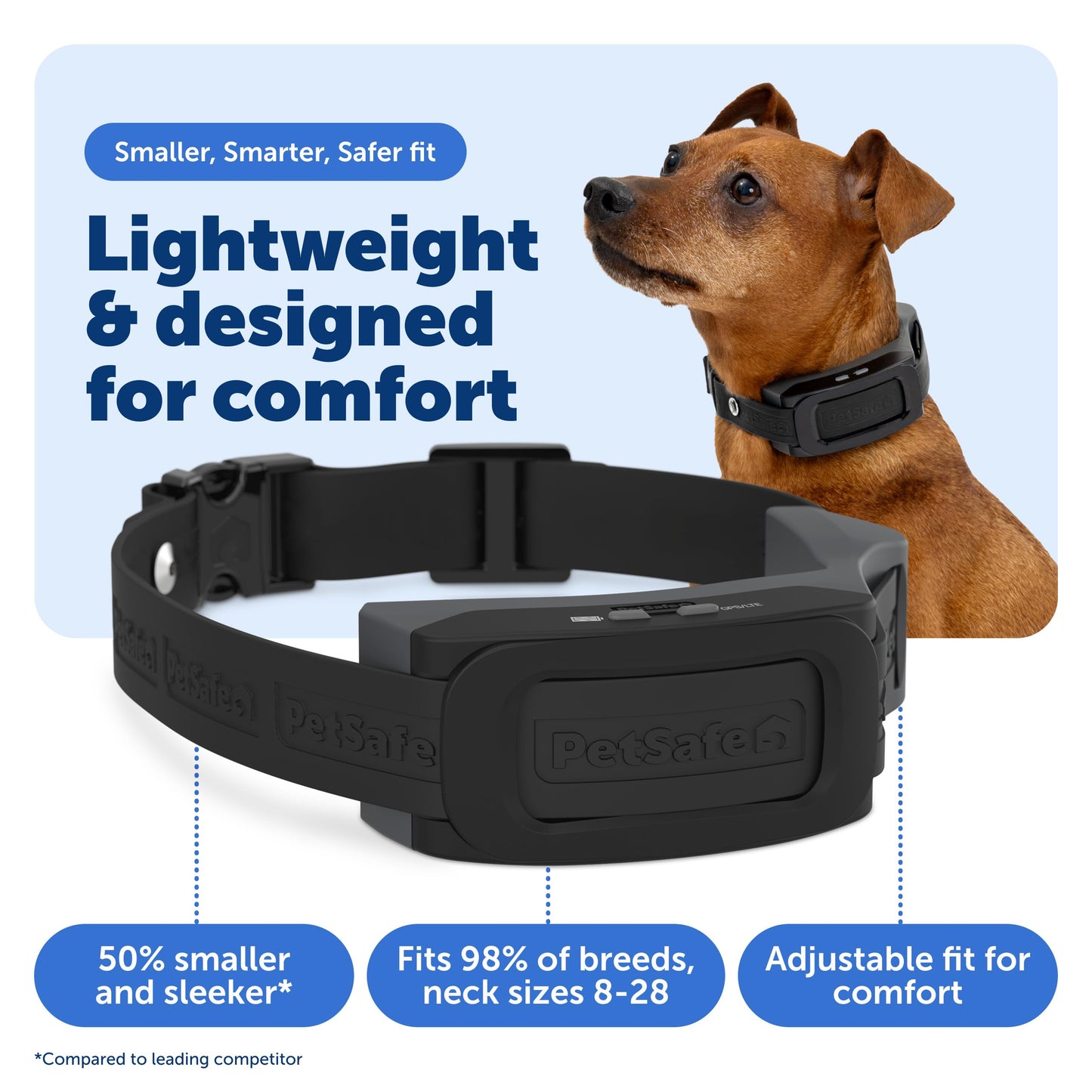 PetSafe Guardian GPS 2.0 Dog Fence + Real-Time Tracking System, Wireless Custom Boundaries, Waterproof Rechargeable Collar, Tone/Vibration/Static Levels, Subscription Required