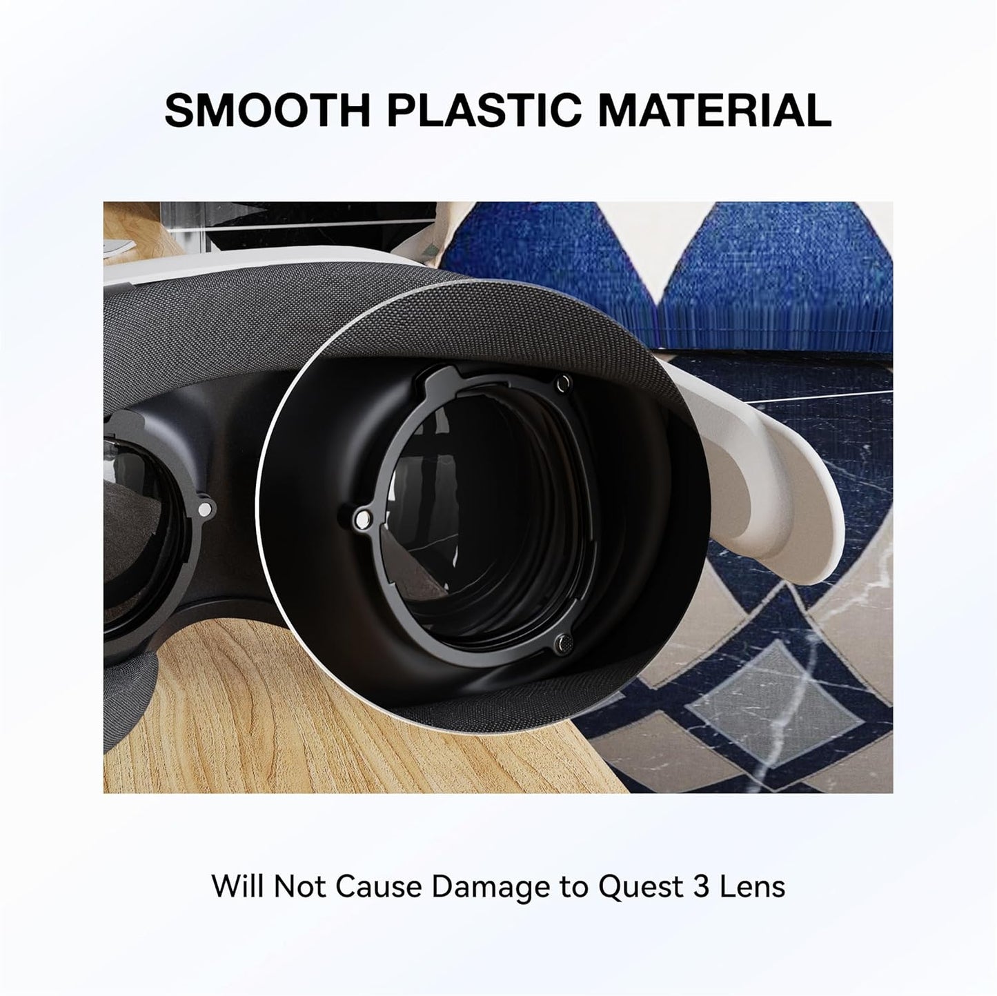 Magnetic Frame Lens Inserts for Meta Quest 3 - VR Accessories & Lens Protector