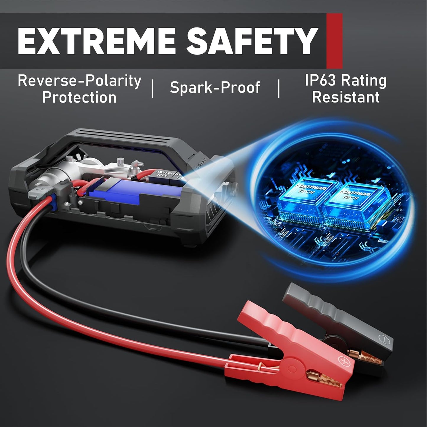 Maximize Your Vehicle's Uptime with Our 12V Jump Starter & Air Compressor for Cars & Trucks
