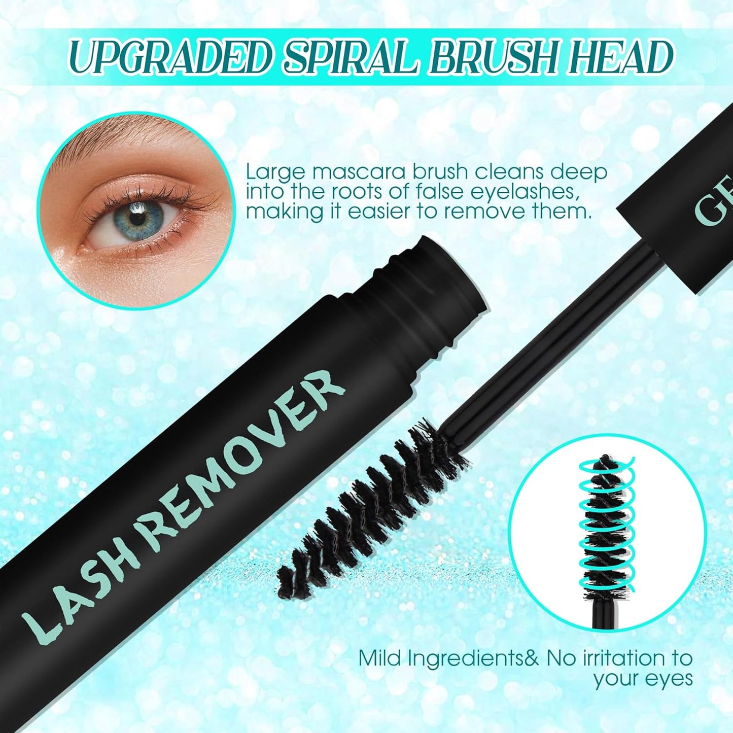 Easily Remove Eyelash Extensions at Home with Our Gentle 10ml Lash Glue Remover