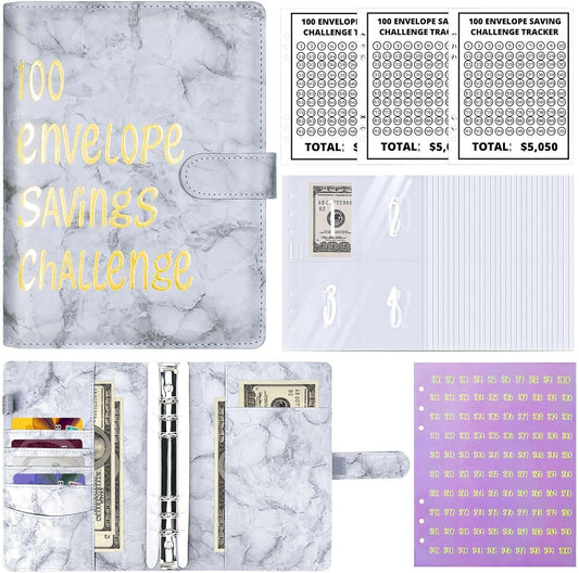 Maximize Your Savings with a 100-Day Money Saving Challenge Envelope Binder
