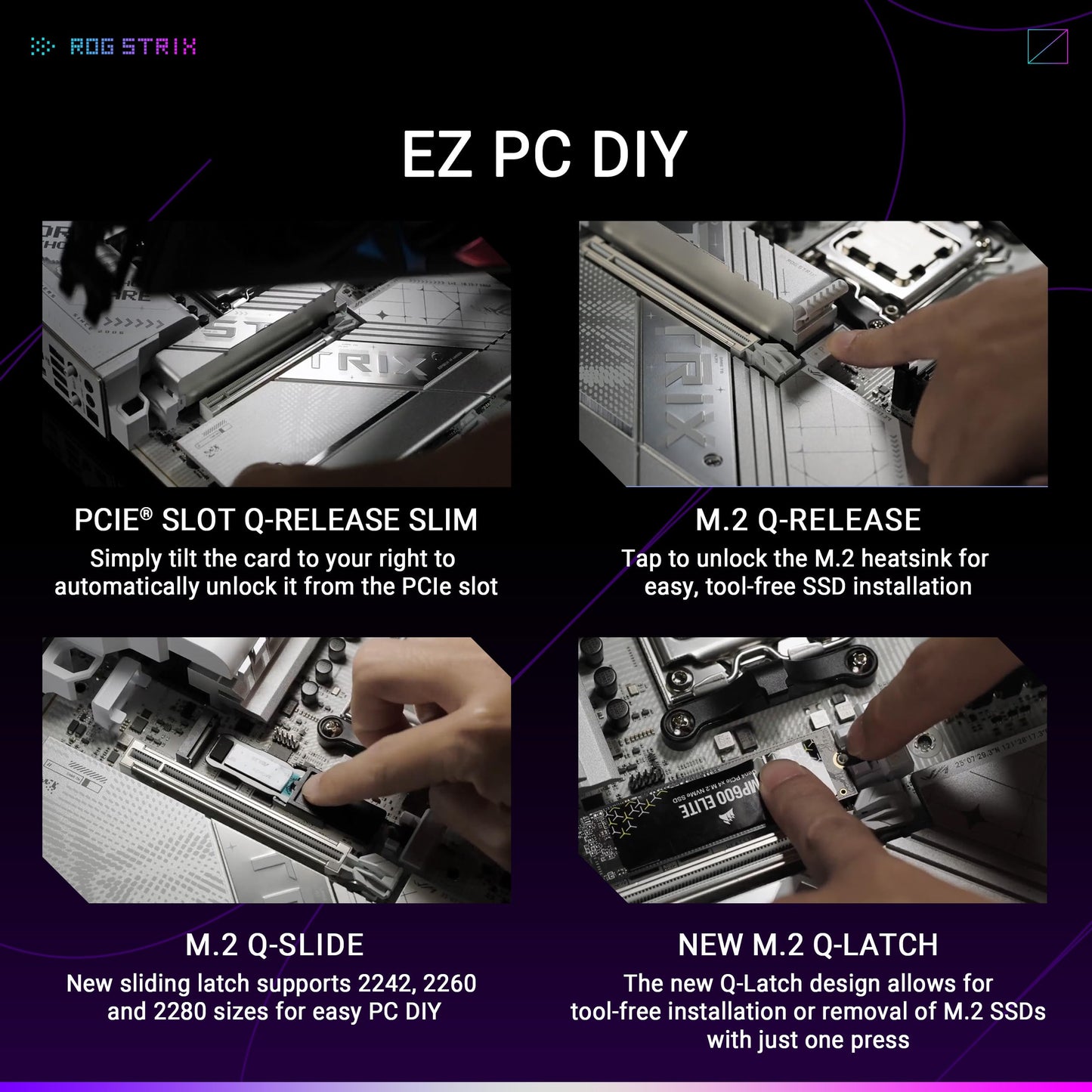 ASUS ROG Strix X870-A Gaming WiFi AMD AM5 ATX Motherboard