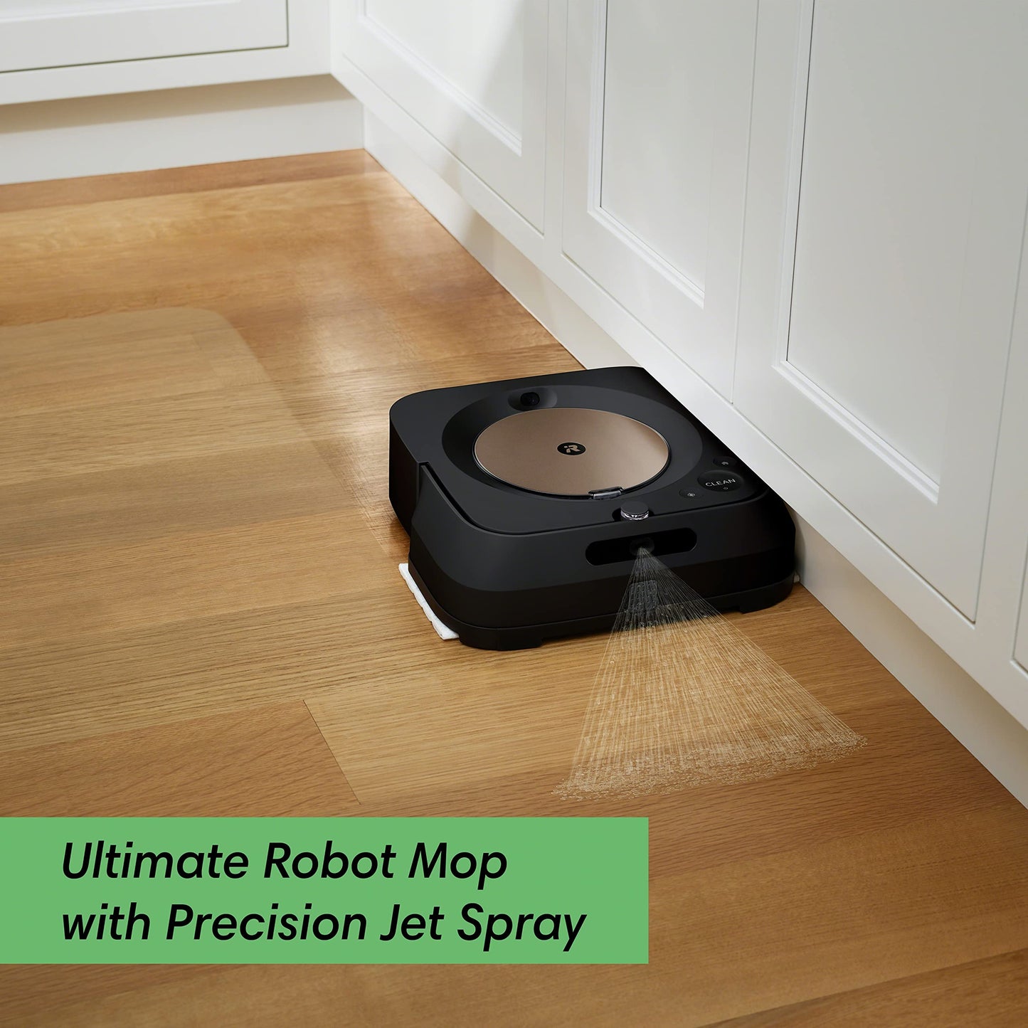 iRobot Braava Jet M6 (6012) Ultimate Robot Mop with Wi-Fi, Precision Jet Spray, Smart Mapping, Alexa and Google Assistant, Black