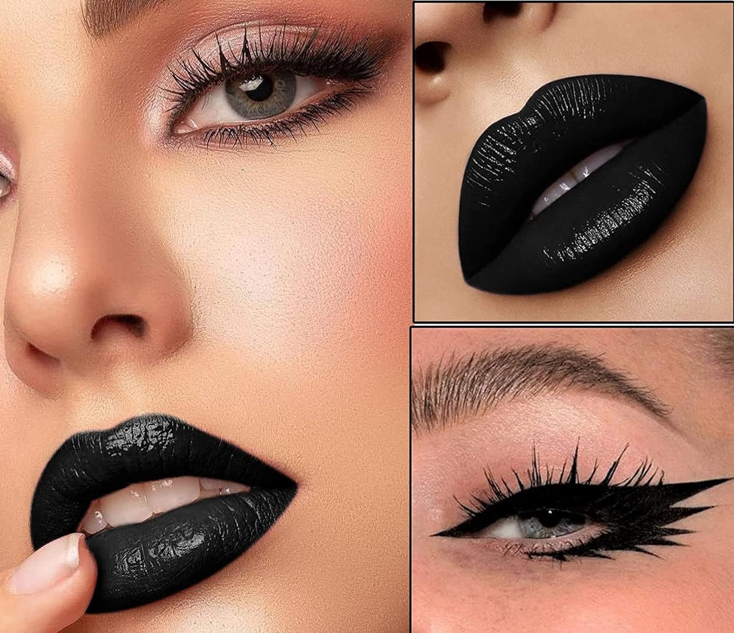 Ultimate Guide to Black Matte Lipstick & Lipliner Set for Halloween - Waterproof, Long Lasting