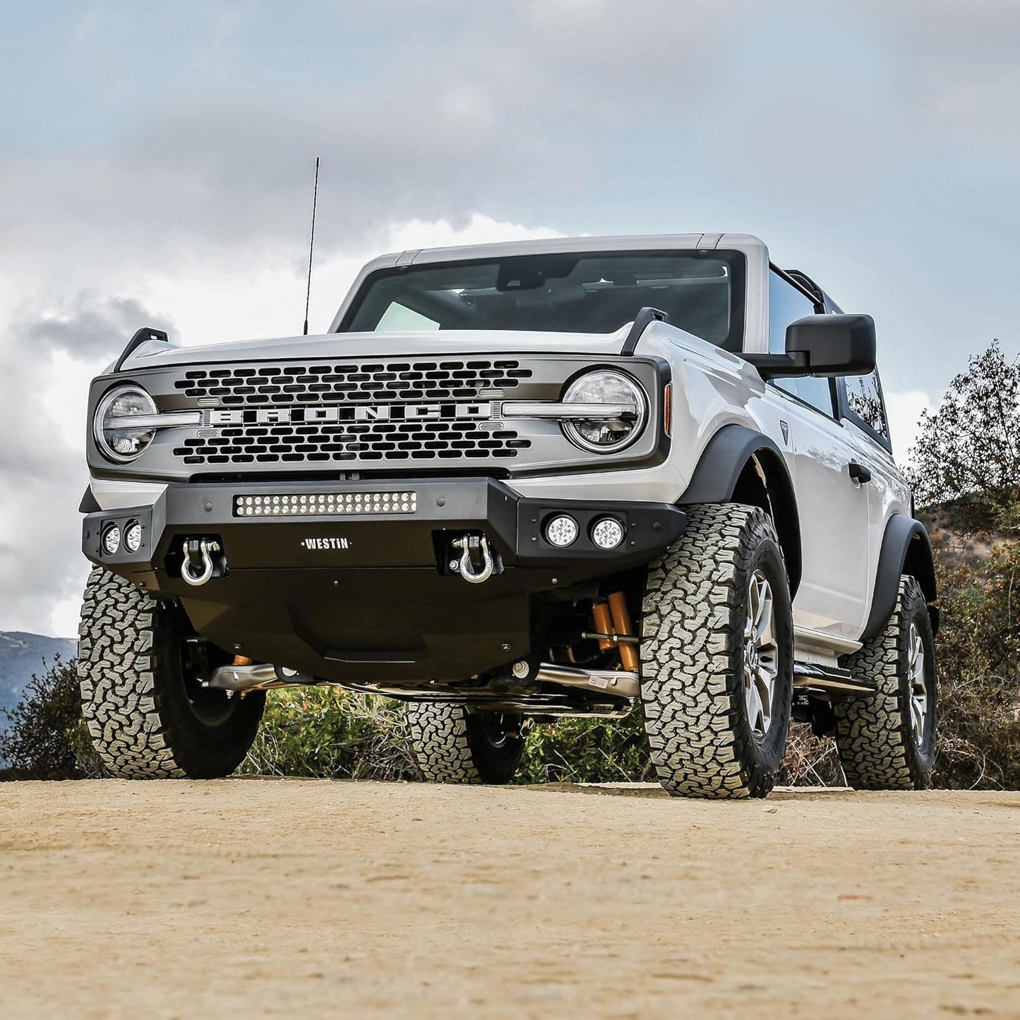 Upgrade Your 2021-2024 Bronco with the Westin 58-41255 Pro-Mod Front Bumper for Enhanced Off-road Performance