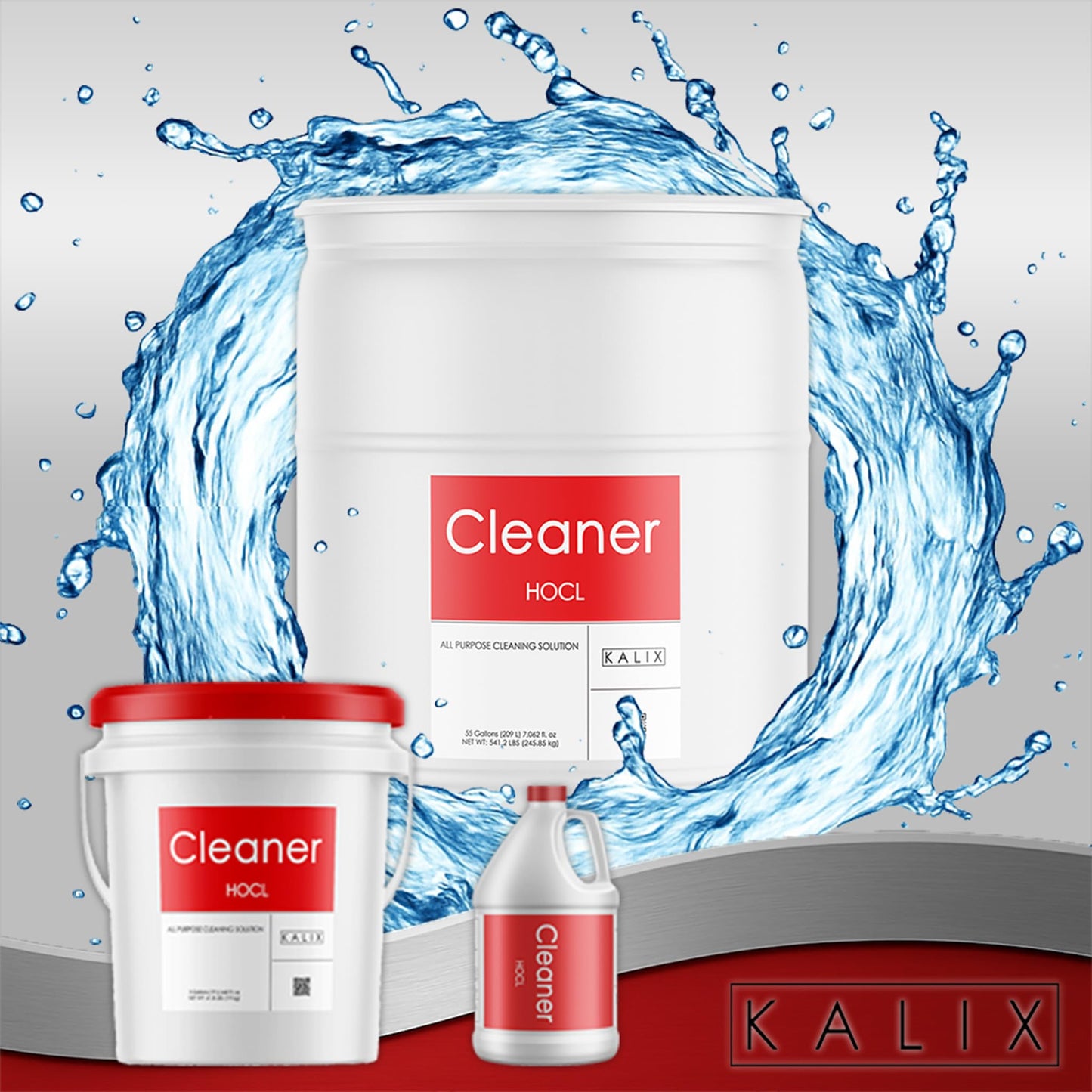 Hypochlorous Acid Cleaner for Hydroponic and Fertigation Equipment - 1 Gallon
