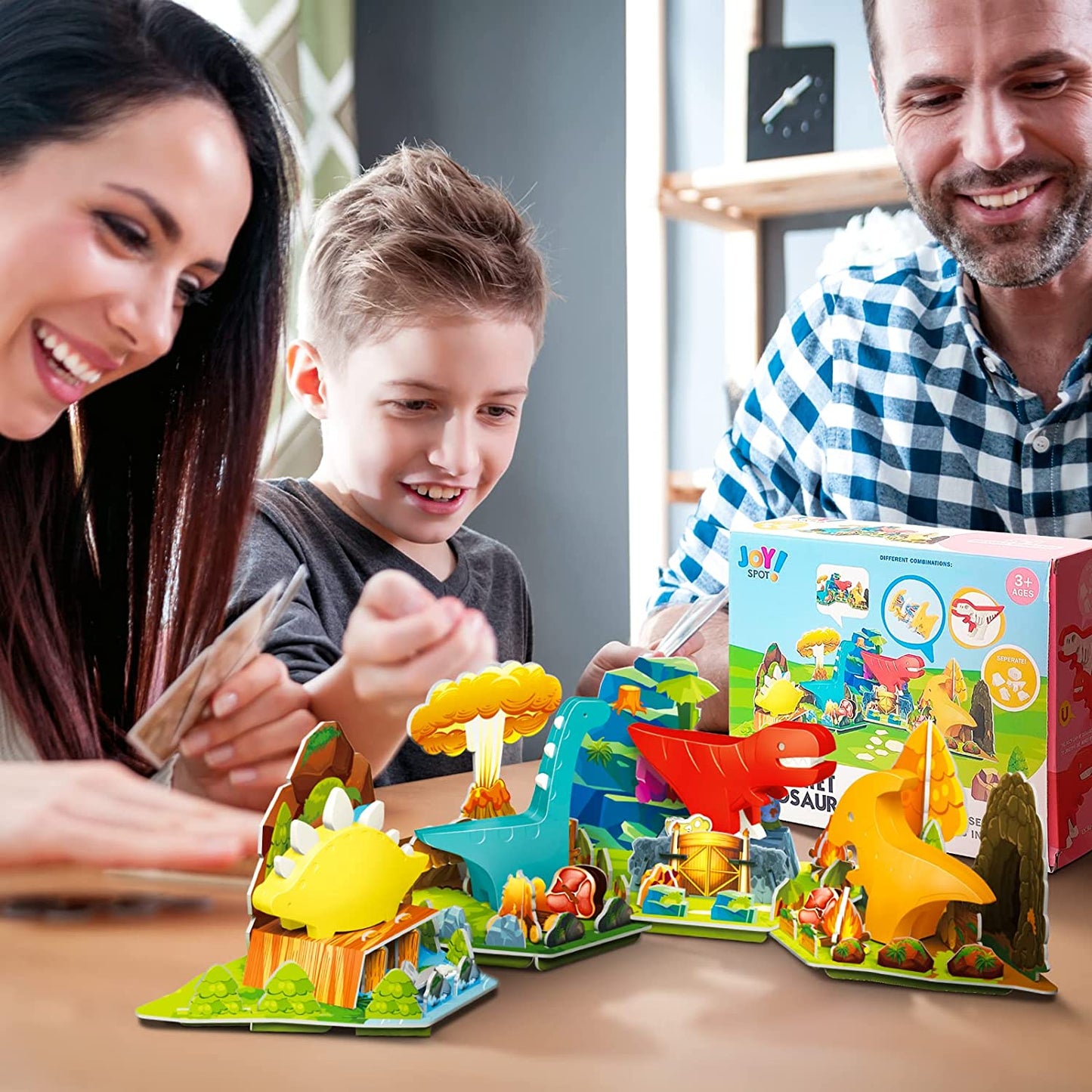 3D Magnetic Dinosaurs Toy Play Set for Toddlers Learning & Development
