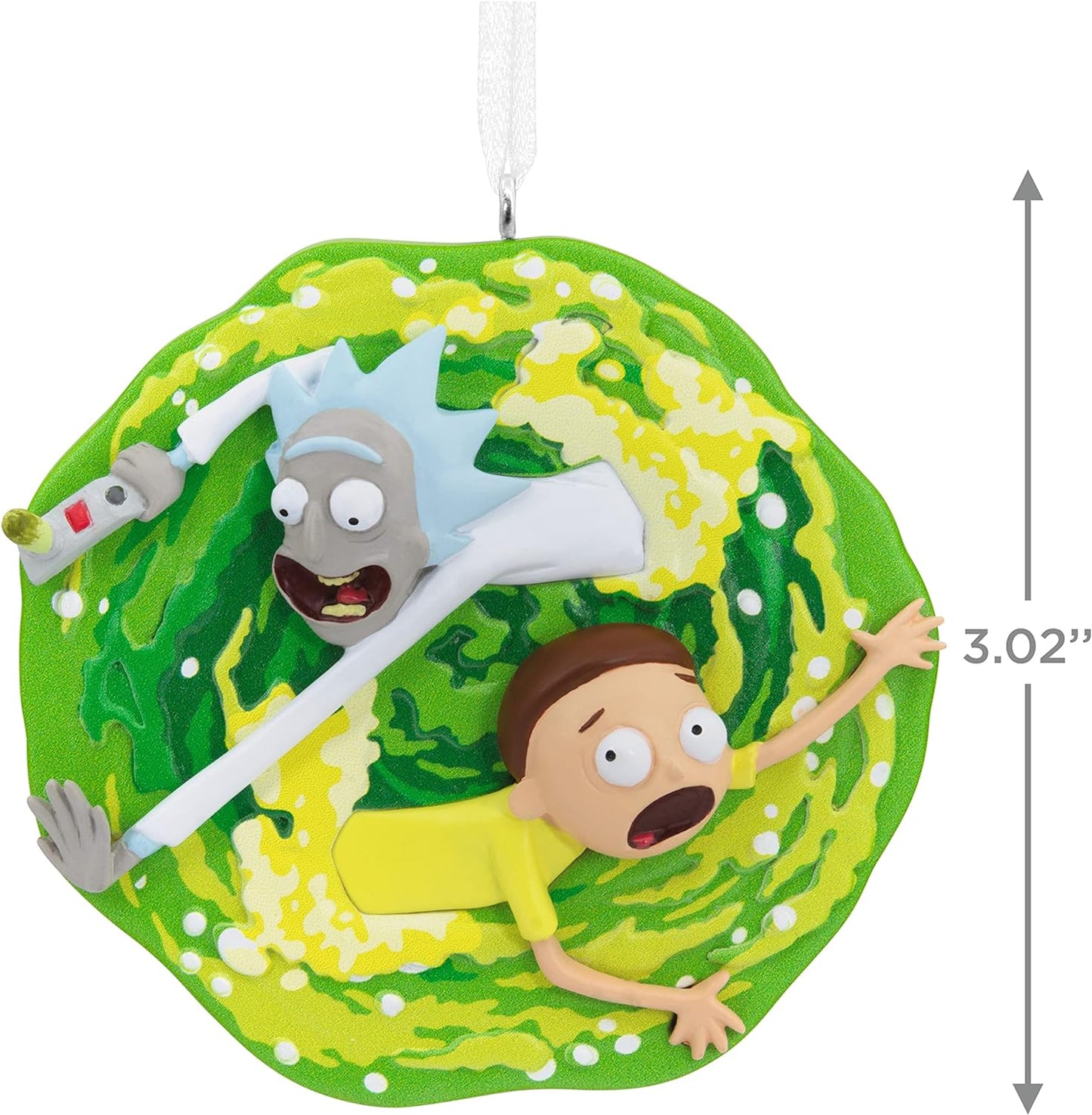 Dive Into the Holidays with the Rick and Morty Christmas Ornament: An Interdimensional Festive Decoration for Fans