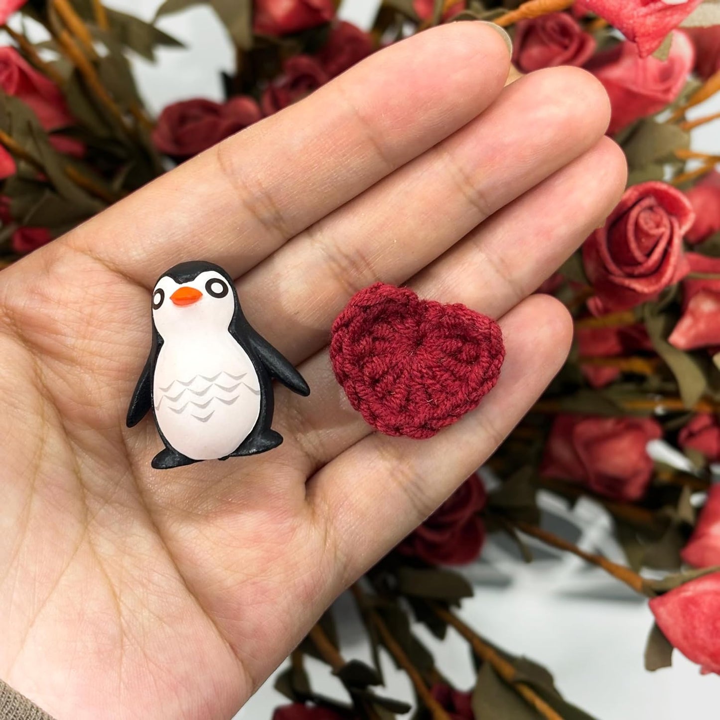 Mini Penguin Love Token in Matchbox: Unique Anniversary & Valentine Gift