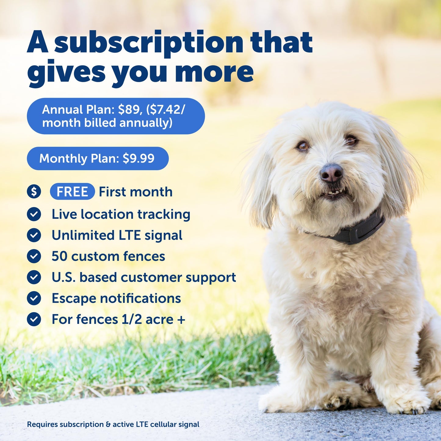 PetSafe Guardian GPS 2.0 Dog Fence + Real-Time Tracking System, Wireless Custom Boundaries, Waterproof Rechargeable Collar, Tone/Vibration/Static Levels, Subscription Required