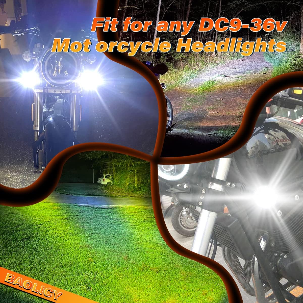 LED Motorcycle Spot & Fog Lights: Bright, Durable, Easy Install