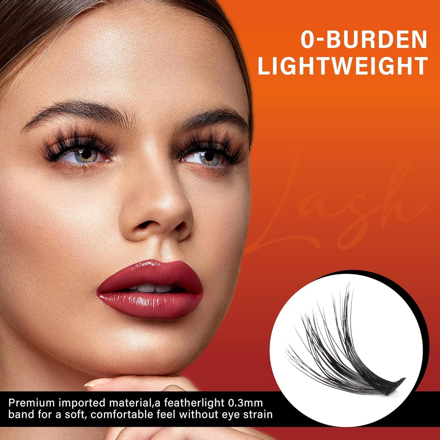Achieve Salon-Quality DIY Lash Extensions at Home: Lash Cluster 240pcs, C Curl, 8-16mm
