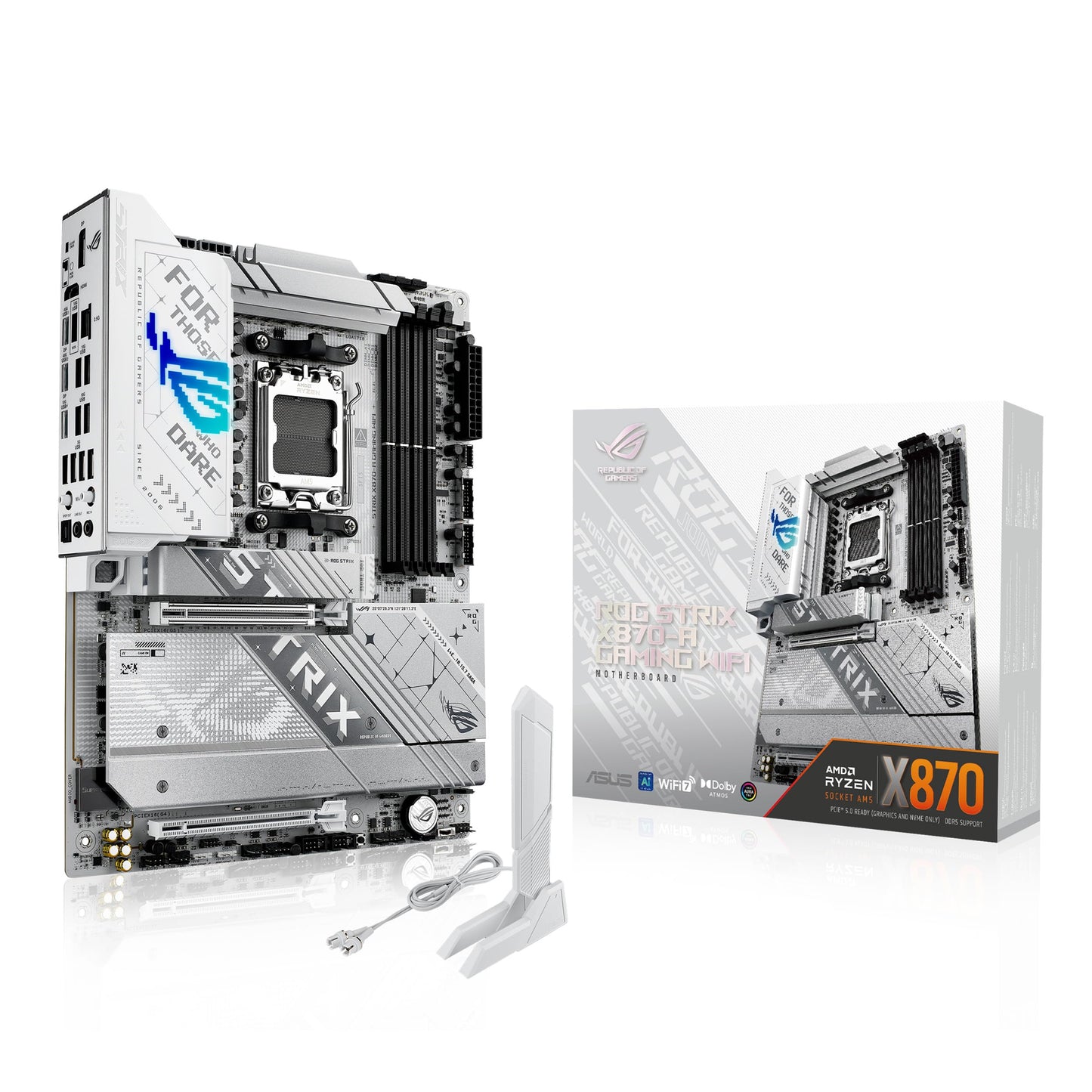 ASUS ROG Strix X870-A Gaming WiFi AMD AM5 ATX Motherboard