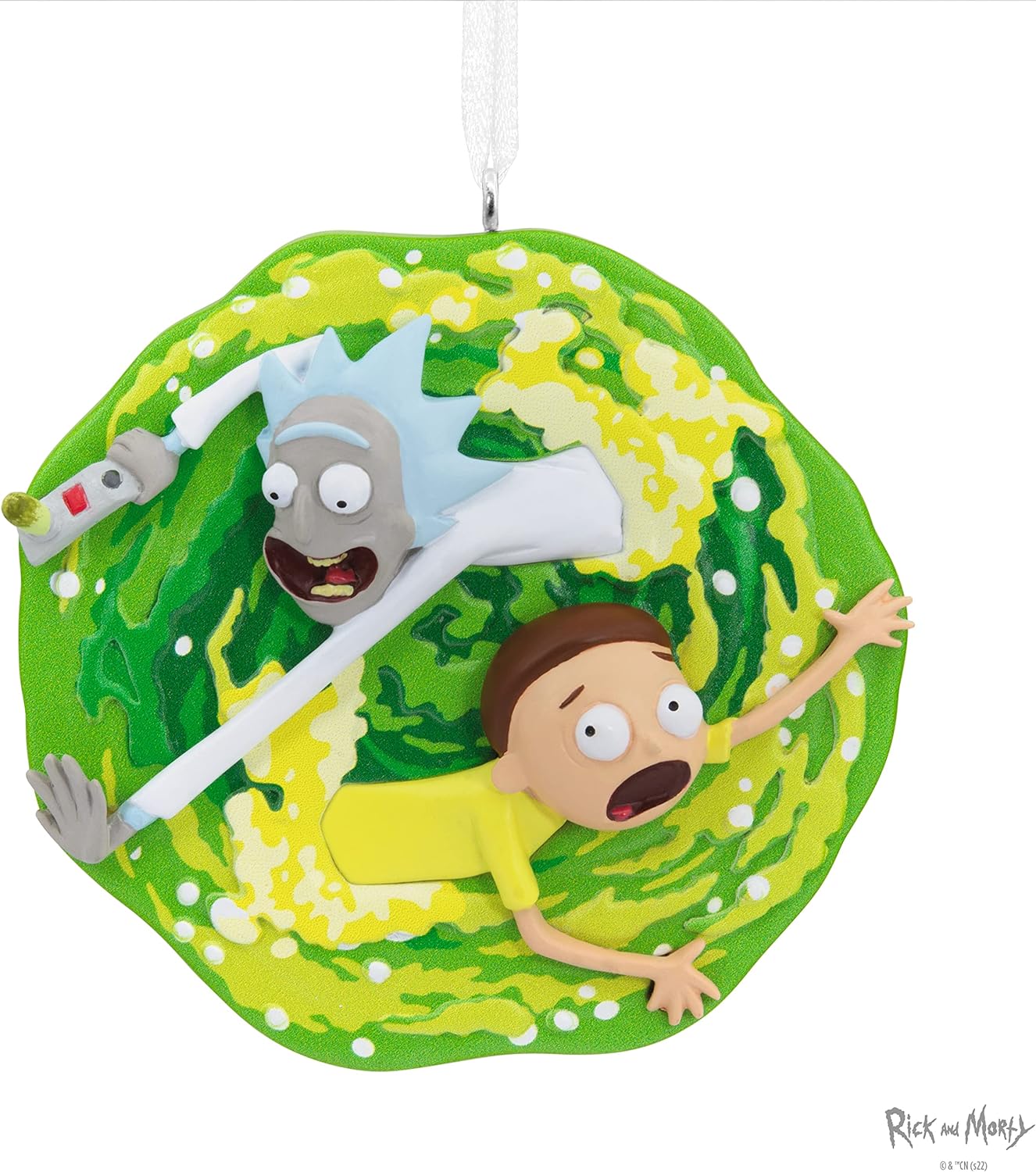 Dive Into the Holidays with the Rick and Morty Christmas Ornament: An Interdimensional Festive Decoration for Fans