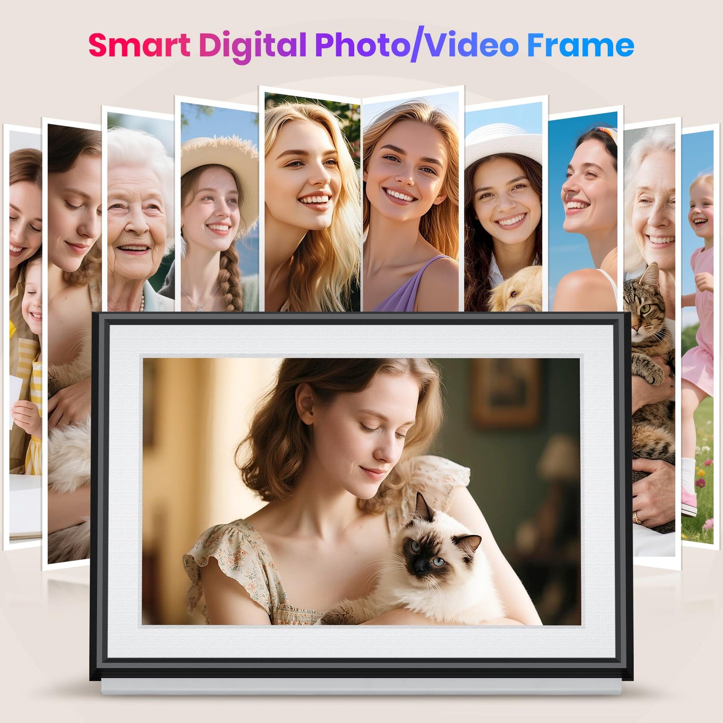 10.1″ Digital Calendar and Smart Touchscreen Interactive Display Organizer