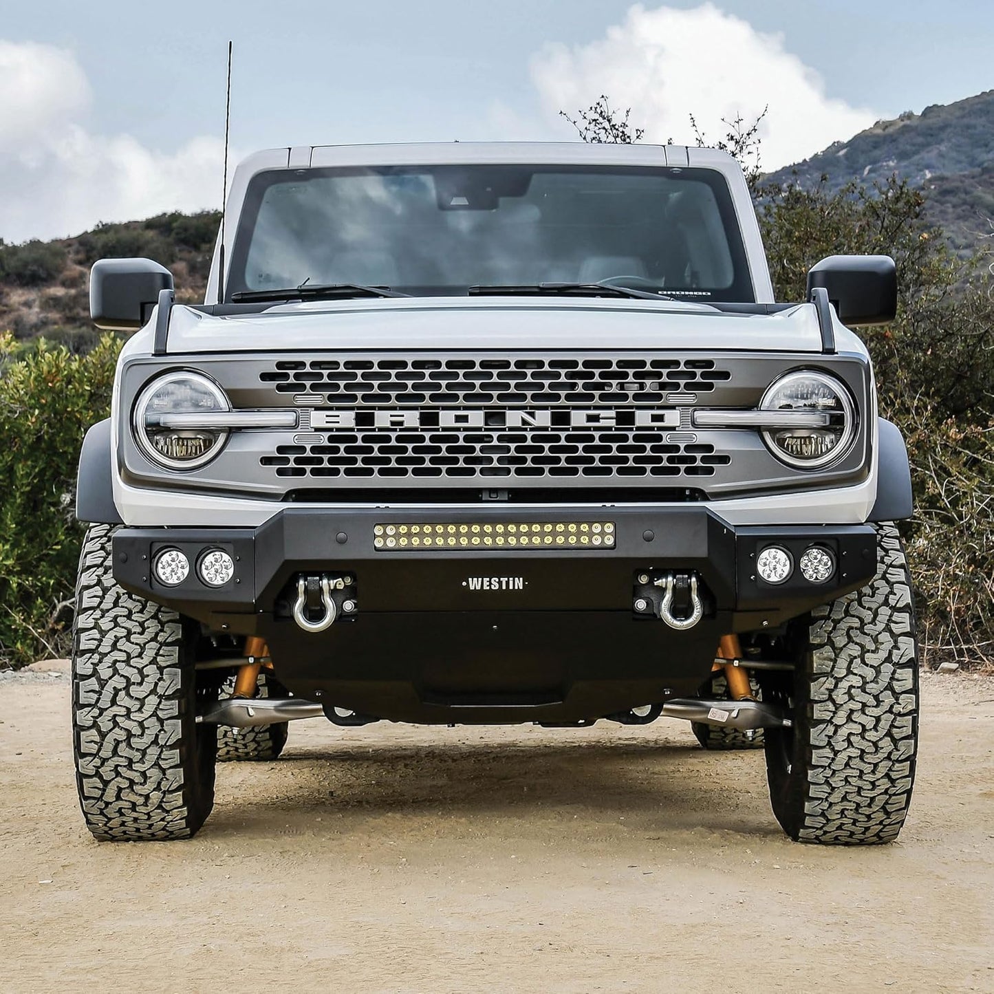 Upgrade Your 2021-2024 Bronco with the Westin 58-41255 Pro-Mod Front Bumper for Enhanced Off-road Performance