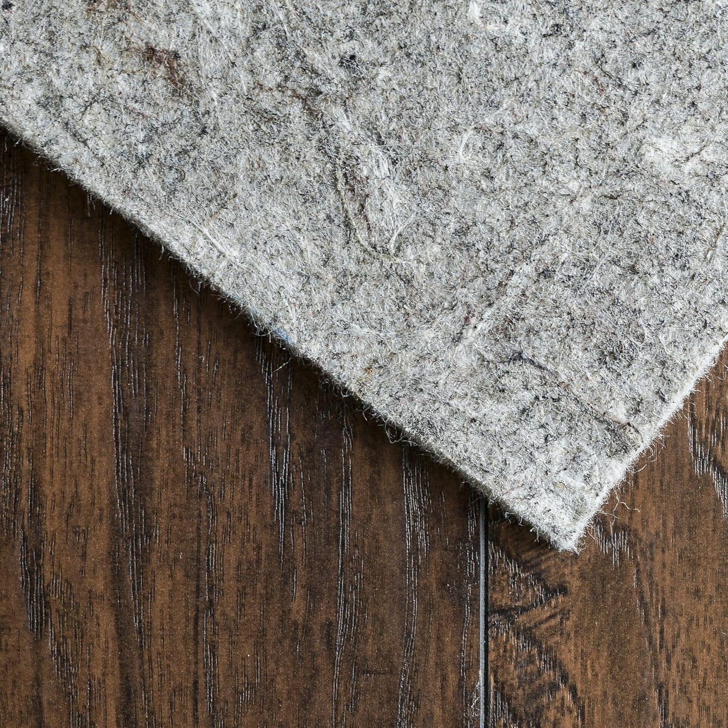 Non-Slip Rug Pad 2'x5' - 1/4" Thick Felt + Rubber for Hardwood Floors