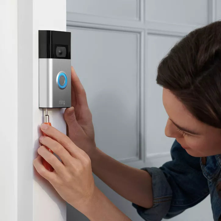 Ring 1080p Wireless Video Doorbell - HD Video, Two-Way Talk, Motion Alerts, Works with Alexa