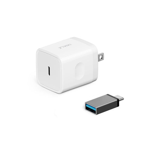 20W USB C Fast Charging Block: Compact and Efficient Wall Charger for iPhone 14/13/12, iPad Pro, AirPods Pro - Ultra-Portable & Fast