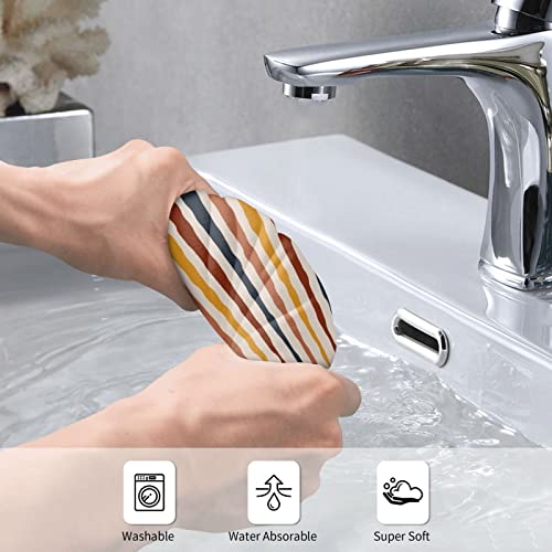 Perinsto Sun Art Print Boho Hand Towel Decorative Fingertip Towels Multipurpose for Bathroom Kitchen Gym and Spa, 27.5" X 15.7"
