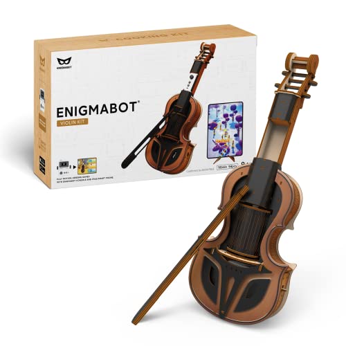 Enigmabot Educational Learning Games Violin Kit Interactive Music Game Over Ages 6 Family Games(Core Module Not Included)