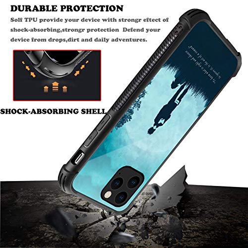 iPhone 12 Pro Case Green Reading Ninja Graphic for Girls Boys,Picture Pattern Design Shockproof Anti-Scratch Hard PC Back Case for Apple iPhone 12/12 Pro