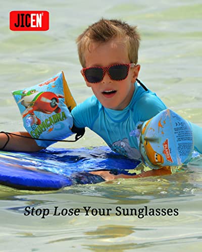 Jicen Adjustable-Glasses Holder + 1 Glasses Case With Hook, Easy to Carry, Oversized Sunglasses Case + 1 glasses cleaning cloth + 1 Glasses Pouch.