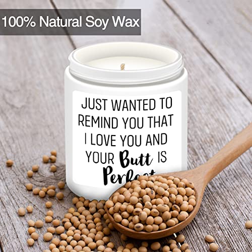 Birthday Gifts for Women Her - Funny Romantic Gifts for Her Birthday Anniversary Thanksgiving Christmas Gift for Girlfriend Wife BFF Friend Best Lavender Candle Gifts for Her (Love You)