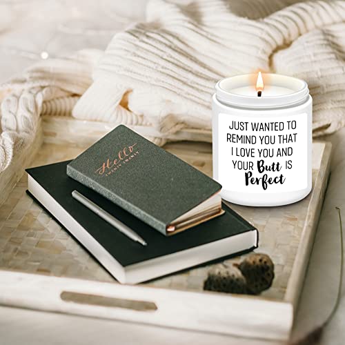 Birthday Gifts for Women Her - Funny Romantic Gifts for Her Birthday Anniversary Thanksgiving Christmas Gift for Girlfriend Wife BFF Friend Best Lavender Candle Gifts for Her (Love You)