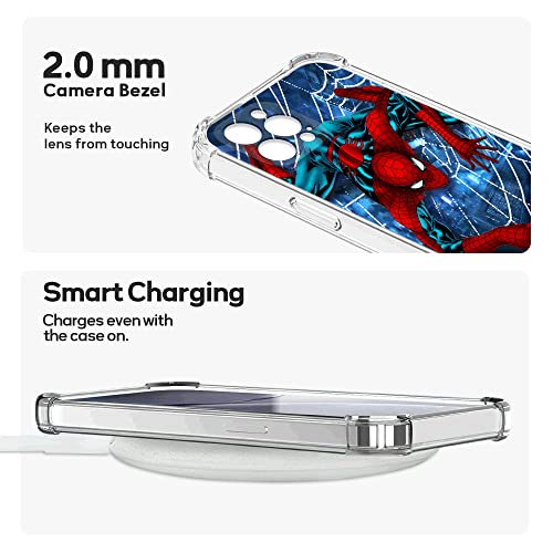 Casestudioo Case Designed for iPhone 13 Pro Max for Men Boys, Shockproof Protective,Anti-Yellow iPhone 13 Pro Max Case with Slim Soft TPU Cover (6.7inch)